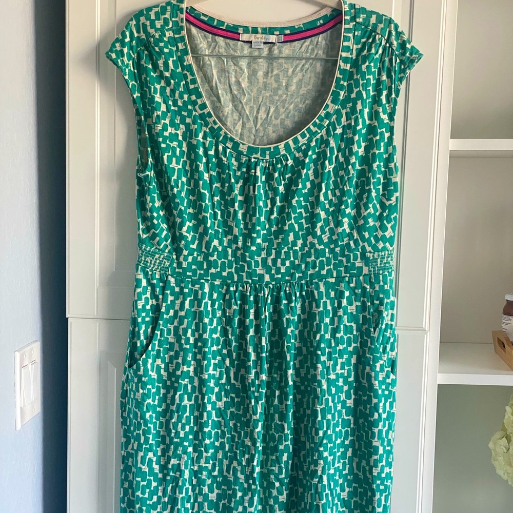 Boden Amelie Jersey MIDI Dress